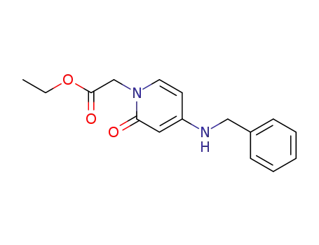 ethyl 2-[4-(benzylamino)-2-oxopyridin-1(2H)-yl]acetate