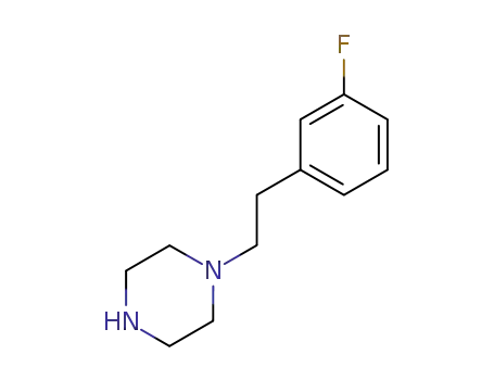 Molecular Structure of 188400-93-3 (1-[2-(3-Fluorophenyl)ethyl]piperazine 2HCl)