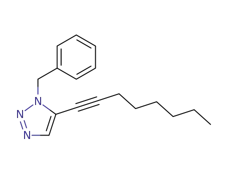 1-Benzyl-5-oct-1-ynyl-1H-[1,2,3]triazole
