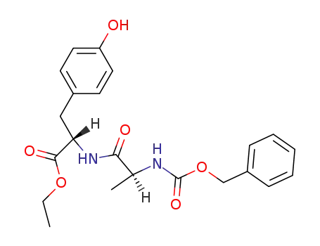 <i>N</i>-(<i>N</i>-benzyloxycarbonyl-L-alanyl)-L-tyrosine ethyl ester