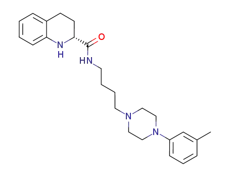 (R)-(+)-N-[4-[4-(m-tolyl)piperazin-1-yl]butyl]-1,2,3,4-tetrahydroquinoline-2-carboxamide