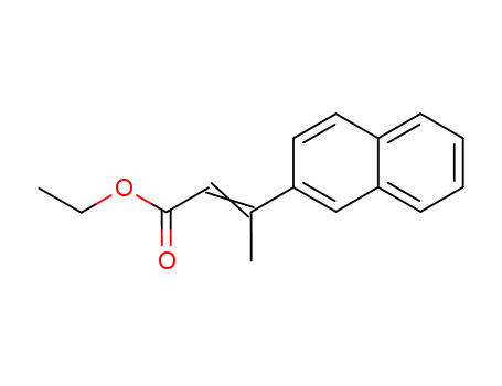 2-Butenoic acid, 3-(2-naphthalenyl)-, ethyl ester, (2E)-
