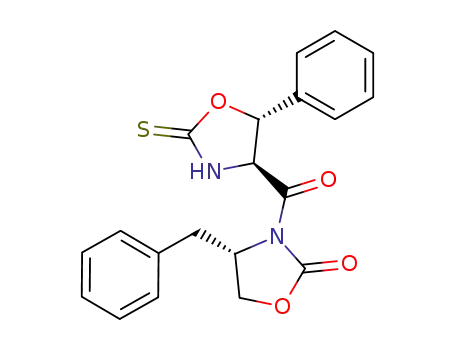 (S)-4-Benzyl-3-((4S,5R)-5-phenyl-2-thioxo-oxazolidine-4-carbonyl)-oxazolidin-2-one