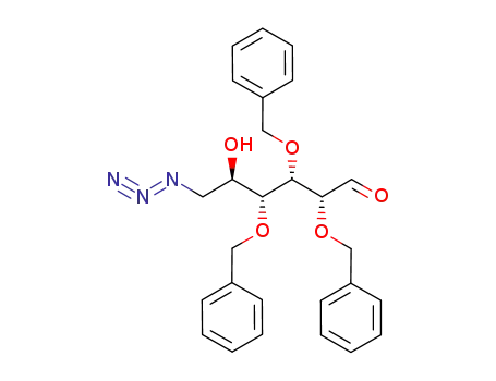 (2R,3S,4R,5R)-6-Azido-2,3,4-tris-benzyloxy-5-hydroxy-hexanal