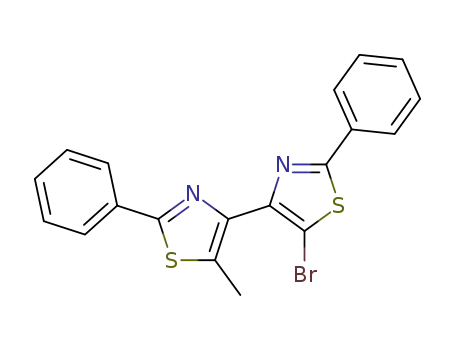 5-bromo-5’-methyl-4,4’-bi-(2-phenyl)-thiazole