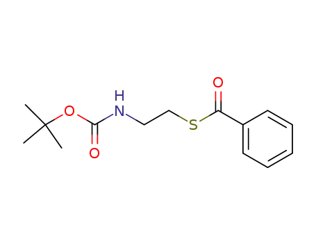 S-(2-((tert-butoxycarbonyl)amino)ethyl) benzothioate