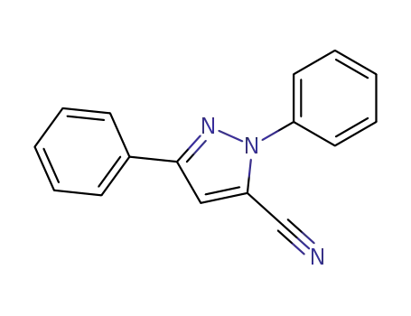 1H-Pyrazole-5-carbonitrile, 1,3-diphenyl-