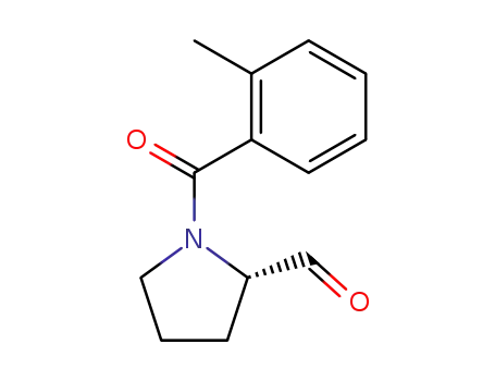 (S)-2-methyl-1-<(2'-formylpyrrolidinyl)carbonyl>benzene