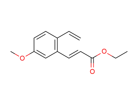 ethyl (2E)-3-(5-methoxy-2-vinylphenyl)prop-2-enoate