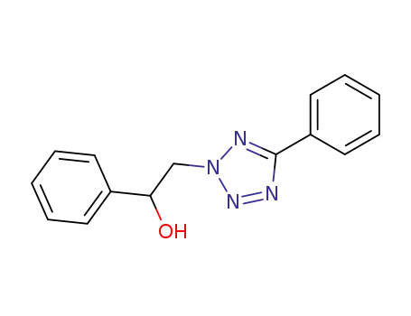 1-phenyl-2-(5-phenyl-2H-tetrazol-2-yl)ethan-1-ol