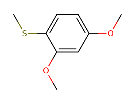 Benzene, 2,4-dimethoxy-1-(methylthio)-