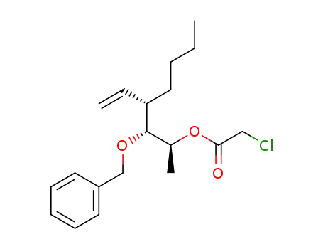 (2S,3R,4S)-3-benzyloxy-4-butylhexa-5-en-2-yl chloroacetate
