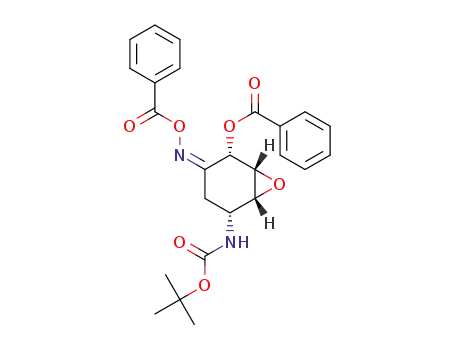 (1R,2S,5R,6R,Z)-3-(benzoyloxyimino)-5-(tert-butoxycarbonylamino)-7-oxabicyclo[4.1.0]heptan-2-ylbenzoate