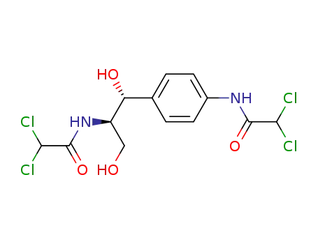 2,2-Dichloro-N-{(1R,2R)-2-[4-(2,2-dichloro-acetylamino)-phenyl]-2-hydroxy-1-hydroxymethyl-ethyl}-acetamide