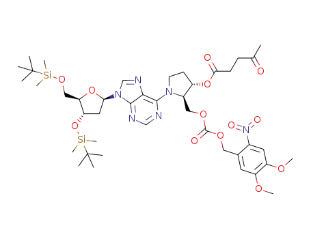 C<sub>42</sub>H<sub>64</sub>N<sub>6</sub>O<sub>13</sub>Si<sub>2</sub>