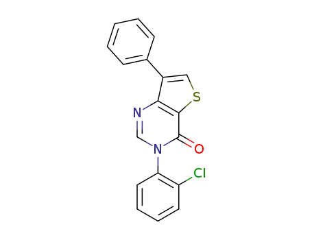 3-(2-chlorophenyl)-7-phenylthieno[3,2-d]pyrimidin-4(3H)-one