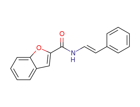 (E)-N-styrylbenzofuran-2-carboxamide