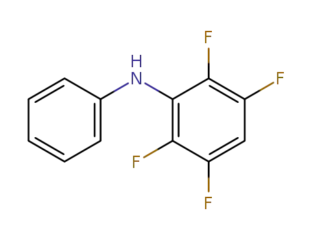 Molecular Structure of 56251-97-9 (2,3,5,6-tetrafluoro-N-phenylaniline)