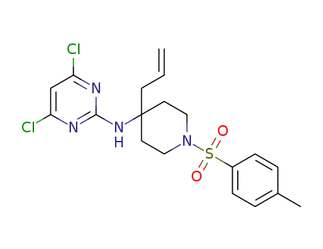 N-(4-allyl-1-tosylpiperidin-4-yl)-4,6-dichloropyrimidin-2-amine