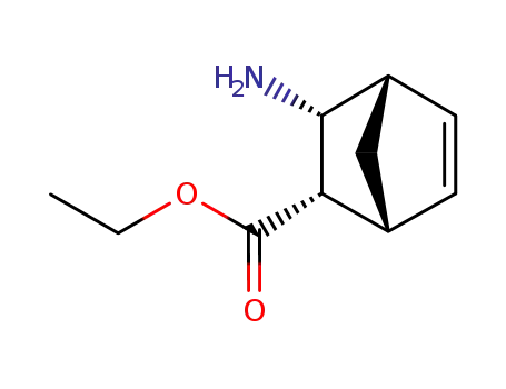 Molecular Structure of 105786-34-3 (DIENDO-3-AMINO-BICYCLO[2.2.1]HEPT-5-ENE-2-CARBOXYLIC ACID ETHYL ESTER)