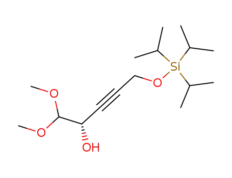 (2S)-1,1-dimethoxy-5-(triisopropylsiloxy)pent-3-yn-2-ol