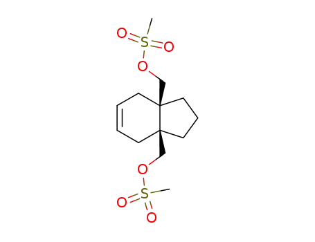 1H-Indene-3a,7a-dimethanol, 2,3,4,7-tetrahydro-, dimethanesulfonate,cis-