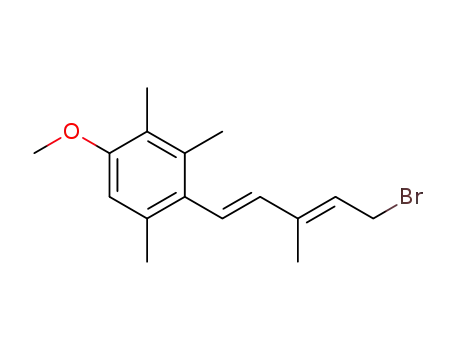 2-((1E,3E)-5-bromo-3-methylpenta-1,3-dien-1-yl)-5-methoxy-1,3,4-trimethylbenzene