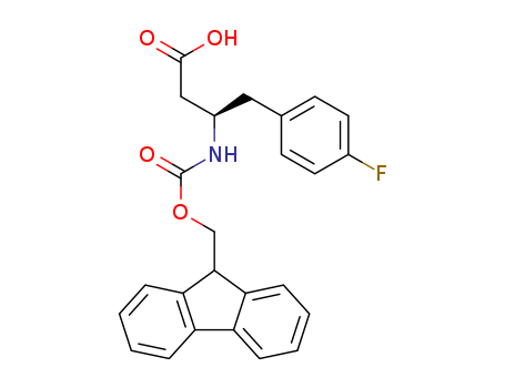 FMOC-(S)-3-AMINO-4-(4-FLUORO-PHENYL)-BUTYRIC ACID  CAS NO.270062-83-4