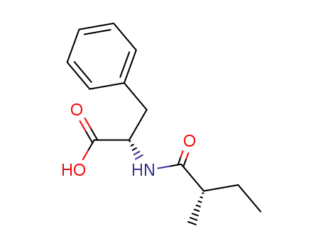 (S)-N-<(S)-2-Methyl-1-oxobutyl>phenylalanin