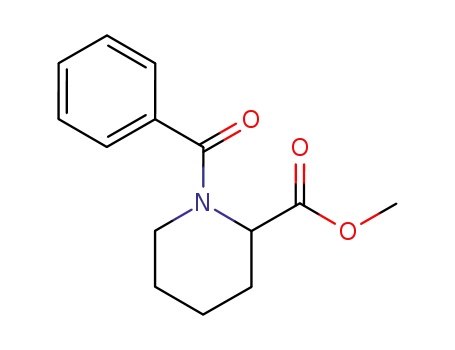 2-Piperidinecarboxylic acid, 1-benzoyl-, methyl ester