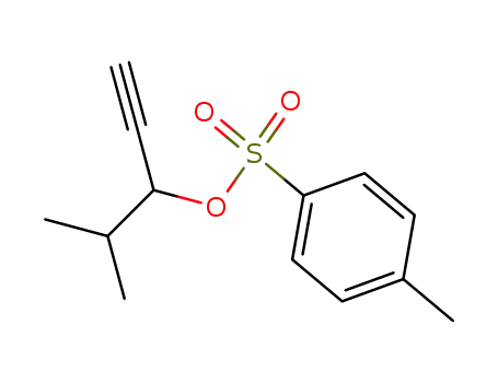 Molecular Structure of 79157-49-6 (<(Ethinyl)(isopropyl)methyl>-p-toluolsulfonat)