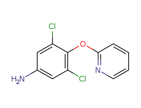 3,5-dichloro-4-(pyridin-2-yloxy)phenylamine