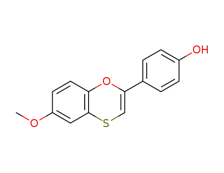 4-(6-methoxybenzo[1,4]oxathiin-2-yl)phenol
