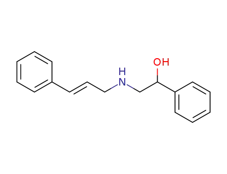 Benzenemethanol, a-[[(3-phenyl-2-propenyl)amino]methyl]-, (E)-