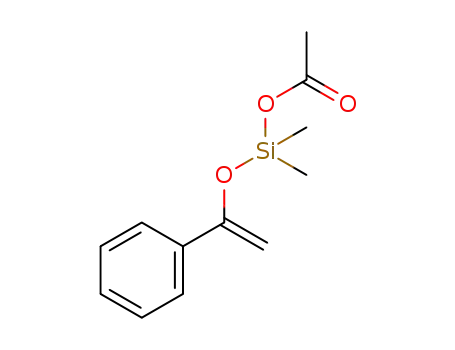 dimethyl((1-phenylvinyl)oxy)silyl acetate