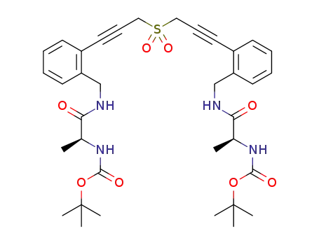 C<sub>36</sub>H<sub>46</sub>N<sub>4</sub>O<sub>8</sub>S
