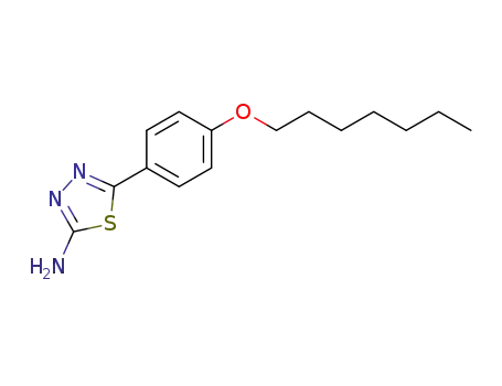 5-(4-Heptyloxy-phenyl)-[1,3,4]thiadiazol-2-ylamine