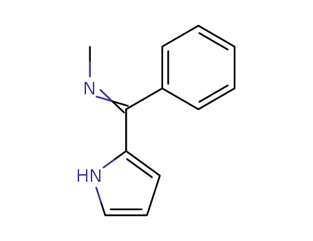 Molecular Structure of 101822-50-8 (Methanamine, N-(phenyl-1H-pyrrol-2-ylmethylene)-)