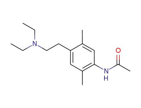 Acetamide, N-[4-[2-(diethylamino)ethyl]-2,5-dimethylphenyl]-