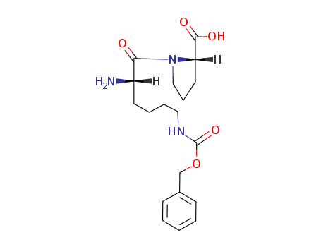 (2S)-1-[(2S)-6-amino-2-(phenylmethoxycarbonylamino)hexanoyl]pyrrolidine-2-carboxylic acid