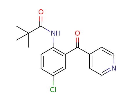 N-[4-chloro-2-(pyridine-4-carbonyl)phenyl]-2,2-dimethylpropionamide