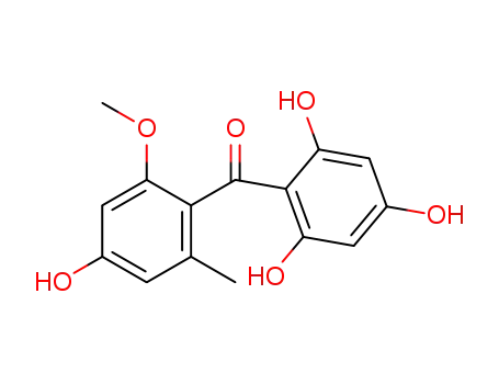 (4-Hydroxy-2-methoxy-6-methyl-phenyl)-(2,4,6-trihydroxy-phenyl)-methanone