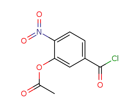 Acetic acid 5-chlorocarbonyl-2-nitro-phenyl ester