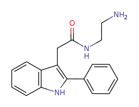 N-(2-aminoethyl)-(2-phenylindol-3-yl)acetamide