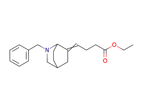 N-benzyl-2-aza-6-(3-(ethoxycarbonyl)propylidene)bicyclo<2.2.2>octane