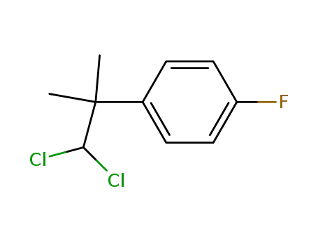 p-Fluor-β.β-dichlor-tert.-butylbenzol