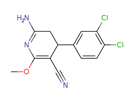 6-amino-4-(3,4-dichlorophenyl)-2-methoxy-4,5-dihydropyridine-3-carbonitrile