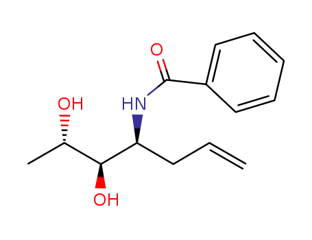 N-[(S)-1-((1R,2S)-1,2-Dihydroxy-propyl)-but-3-enyl]-benzamide