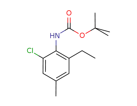 N-(tert.-butyloxycarbonyl)-2-chloro-6-ethyl-4-methylaniline