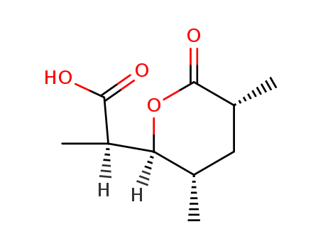 (R)-2-[(3R,5S,6S)-3,5-Dimethyltetrahydro-2-oxo-2H-pyran-6-yl]propionic acid